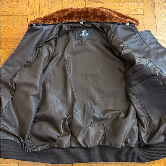 JAKLEZ Mens Aviator Pilot Top Gun Bomber Jacket - Picture 8 of 14